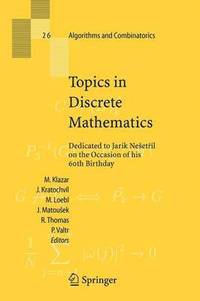 bokomslag Topics in Discrete Mathematics