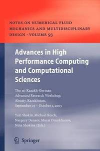 bokomslag Advances in High Performance Computing and Computational Sciences