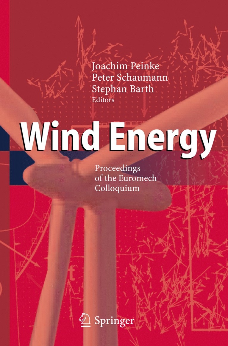 Joachim Peinke, Peter Schaumann, Stephan Barth - Wind Energy, Häftad