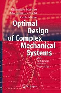 bokomslag Optimal Design of Complex Mechanical Systems