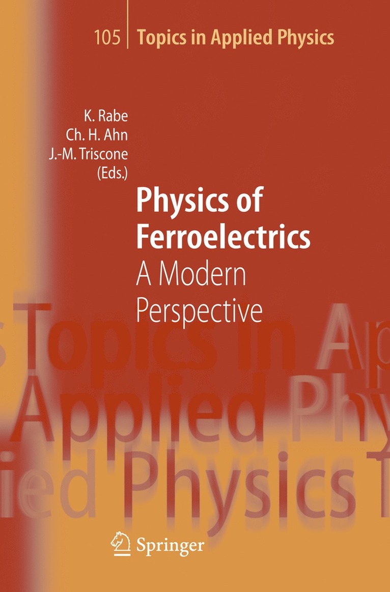 Physics of Ferroelectrics 1