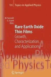 bokomslag Rare Earth Oxide Thin Films