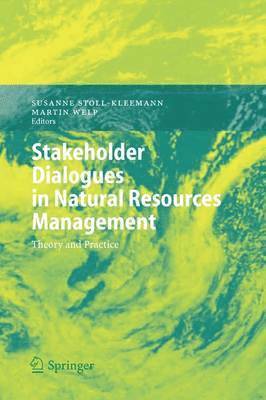 Stakeholder Dialogues in Natural Resources Management