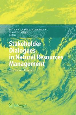 Stakeholder Dialogues in Natural Resources Management 1