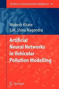 bokomslag Artificial Neural Networks in Vehicular Pollution Modelling