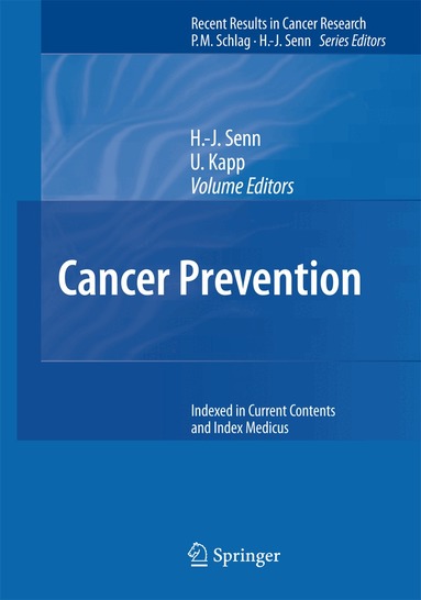H.-J. Senn, U. Kapp - Cancer Prevention, Häftad