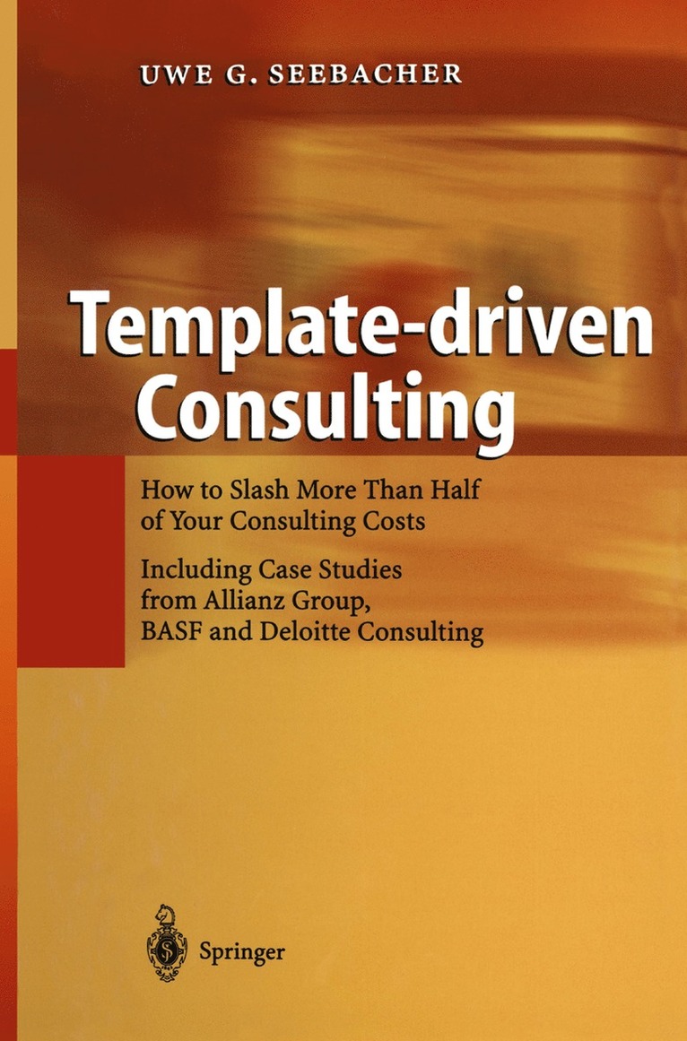 Template-driven Consulting 1