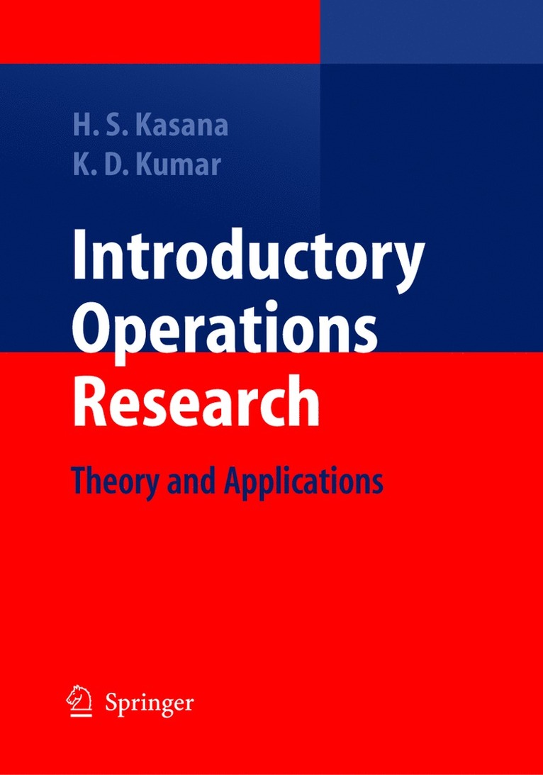Harvir Singh Kasana, Krishna Dev Kumar - Introductory Operations Research, Häftad