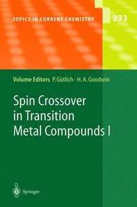 bokomslag Spin Crossover in Transition Metal Compounds I