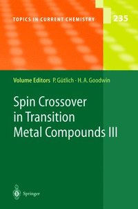 bokomslag Spin Crossover in Transition Metal Compounds III