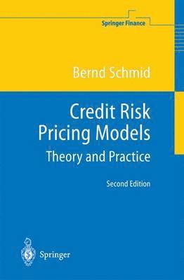 Credit Risk Pricing Models 1