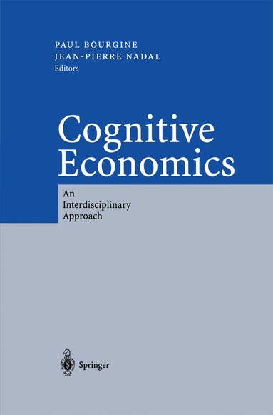 Paul Bourgine, Jean-Pierre Nadal - Cognitive Economics, Häftad