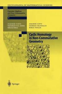 bokomslag Cyclic Homology in Non-Commutative Geometry