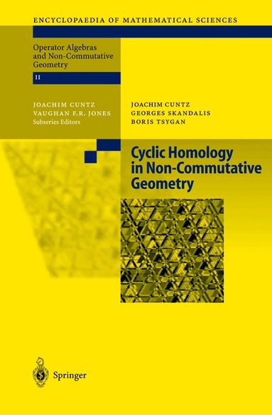 Joachim Cuntz, Georges Skandalis, Boris Tsygan - Cyclic Homology in Non-Commutative Geometry, Häftad