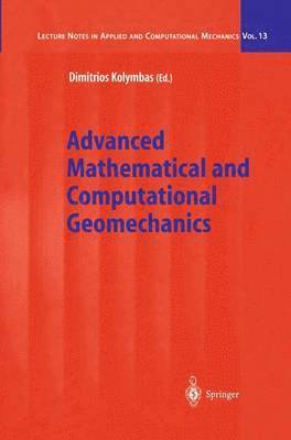 bokomslag Advanced Mathematical and Computational Geomechanics