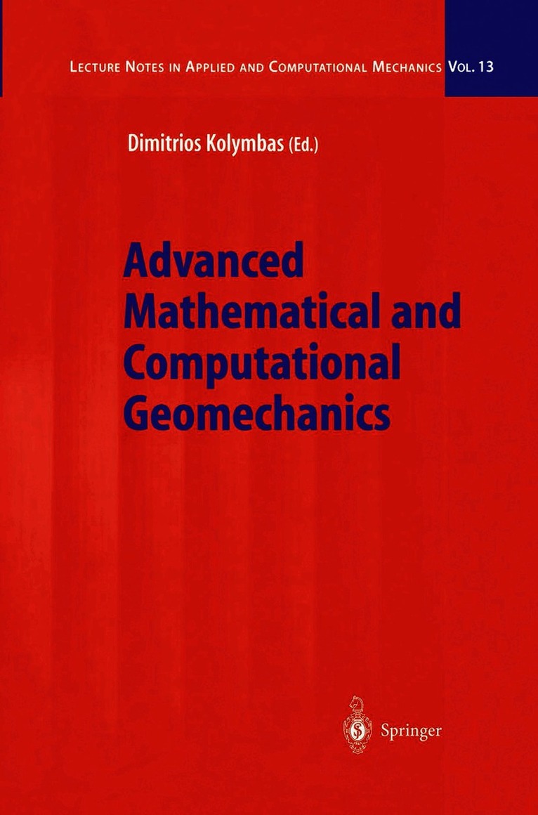 Advanced Mathematical and Computational Geomechanics