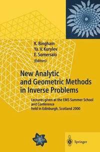 bokomslag New Analytic and Geometric Methods in Inverse Problems