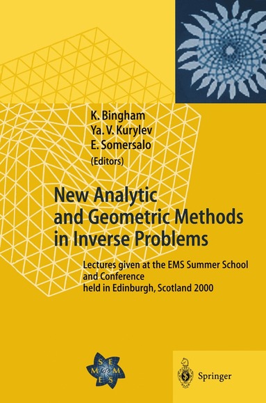 bokomslag New Analytic and Geometric Methods in Inverse Problems