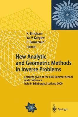 New Analytic and Geometric Methods in Inverse Problems 1