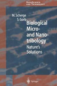 bokomslag Biological Micro- and Nanotribology