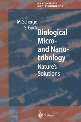 Matthias Scherge, Stanislav S. N. Gorb, Stanislav Gorb - Biological Micro- and Nanotribology, Häftad