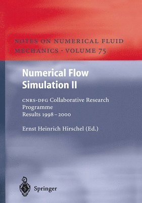 Ernst H. Hirschel - Numerical Flow Simulation II, Häftad