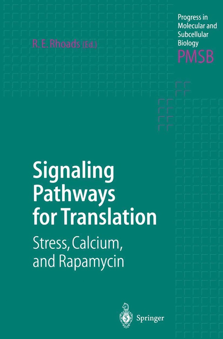 Robert E. Rhoads, Robert Rhoads - Signaling Pathways for Translation, Häftad