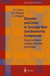 bokomslag Disorder and Order in Strongly Nonstoichiometric Compounds