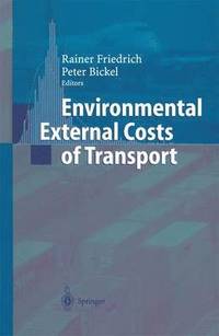 bokomslag Environmental External Costs of Transport
