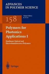 bokomslag Polymers for Photonics Applications I