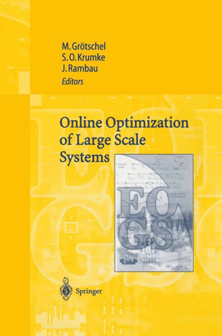 Martin Grötschel, Sven O. Krumke, Joerg Rambau, Martin Grotschel - Online Optimization of Large Scale Systems, Häftad