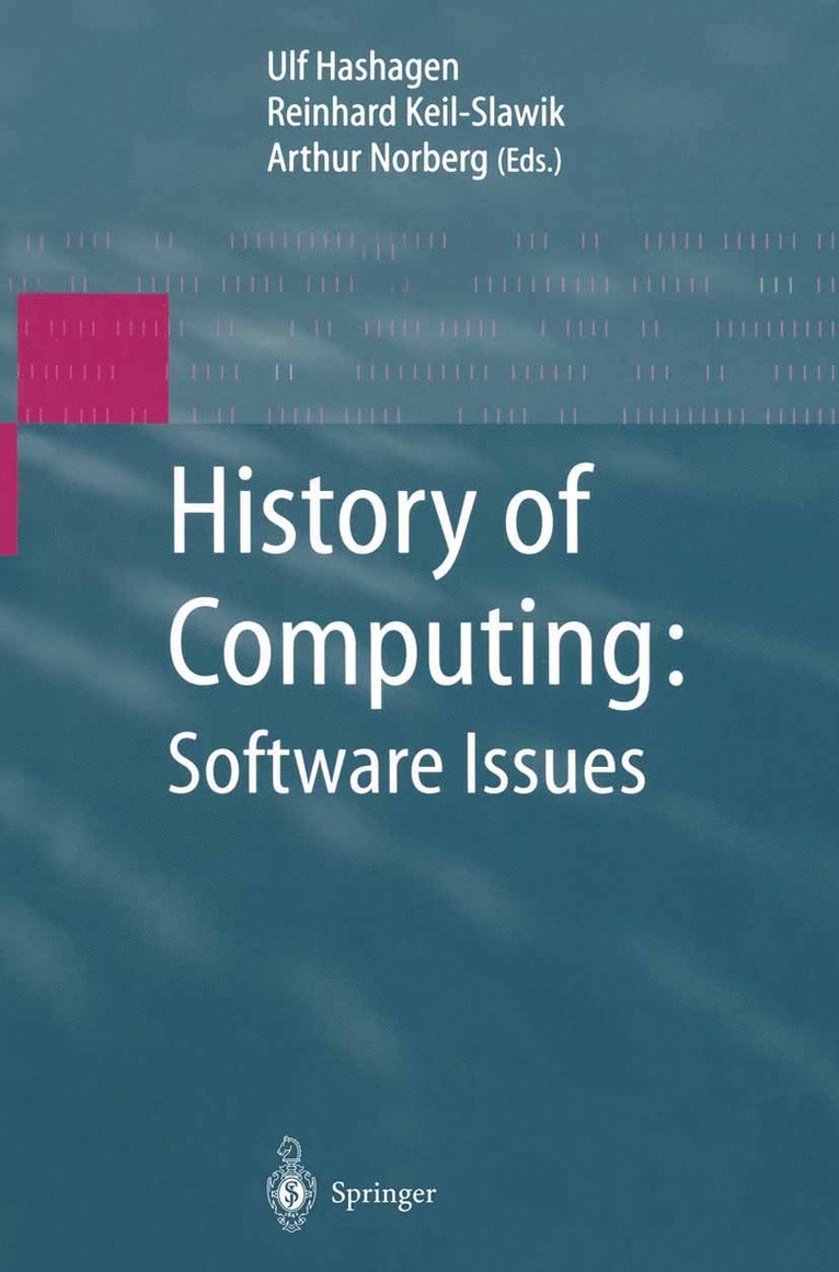 History of Computing: Software Issues 1