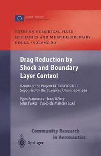 bokomslag Drag Reduction by Shock and Boundary Layer Control