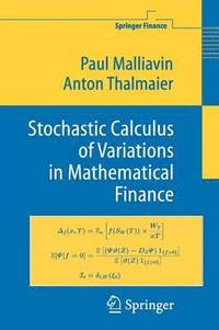 bokomslag Stochastic Calculus of Variations in Mathematical Finance