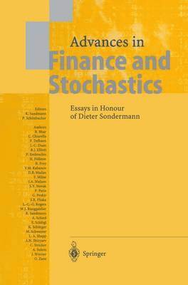 Advances in Finance and Stochastics 1