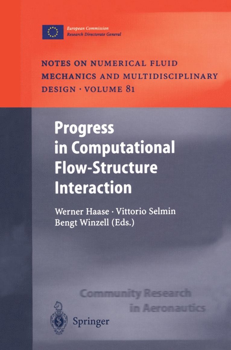 Werner Haase, Vittorio Selmin, Bengt Winzell - Progress in Computational Flow-Structure Interaction, Häftad