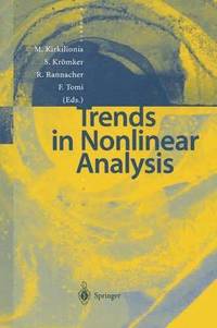 bokomslag Trends in Nonlinear Analysis