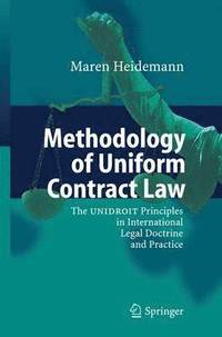 bokomslag Methodology of Uniform Contract Law