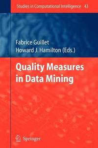 bokomslag Quality Measures in Data Mining
