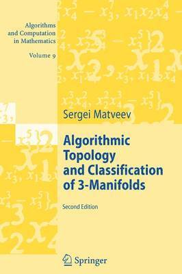 bokomslag Algorithmic Topology and Classification of 3-Manifolds