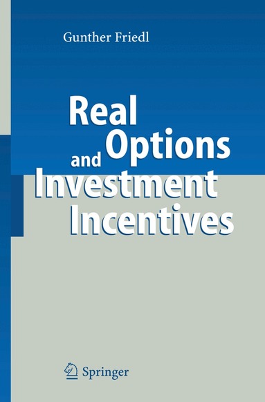 Gunther Friedl - Real Options and Investment Incentives, Häftad