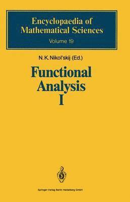 Functional Analysis I 1