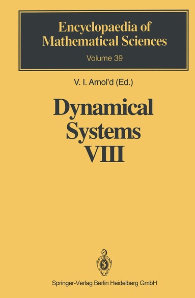 V.I. Arnol'd - Dynamical Systems VIII, Häftad