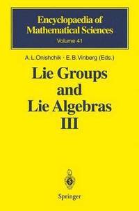 bokomslag Lie Groups and Lie Algebras III