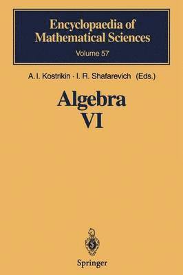 bokomslag Algebra VI