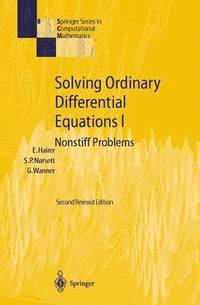 bokomslag Solving Ordinary Differential Equations I