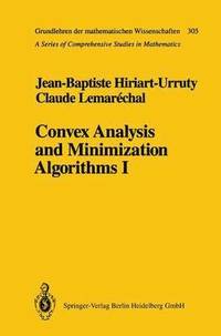 bokomslag Convex Analysis and Minimization Algorithms I