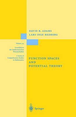 David R. Adams, Lars I. Hedberg - Function Spaces and Potential Theory, Häftad