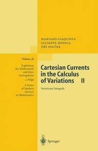 bokomslag Cartesian Currents in the Calculus of Variations II