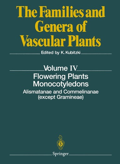 Klaus Kubitzki - Flowering Plants. Monocotyledons, Häftad